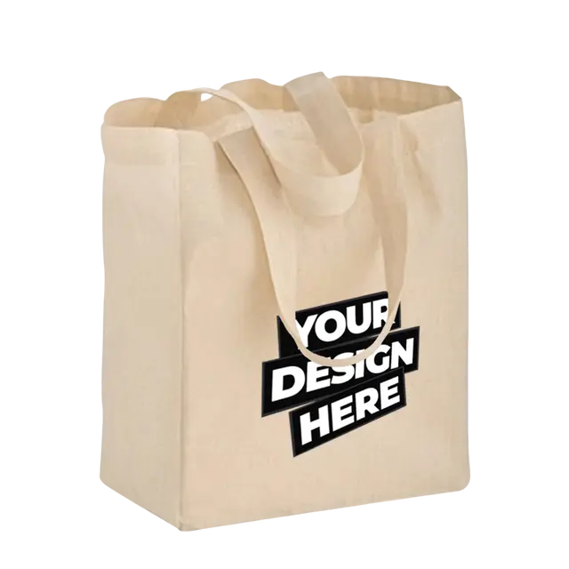 Small Cotton Canvas Tote Bag