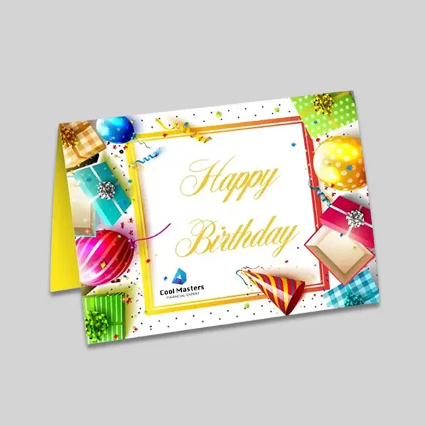 Custom 14PT Uncoated Standard Greeting Cards view 1