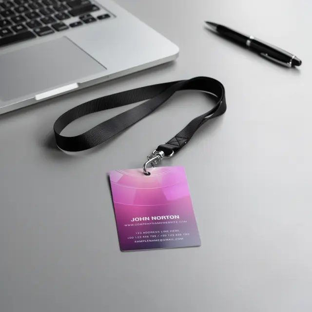 Custom Glossy ID Name Badges view 4