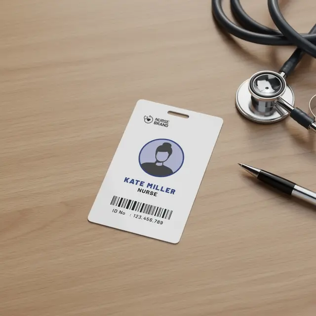 Custom Frosted ID Name Badges view 4
