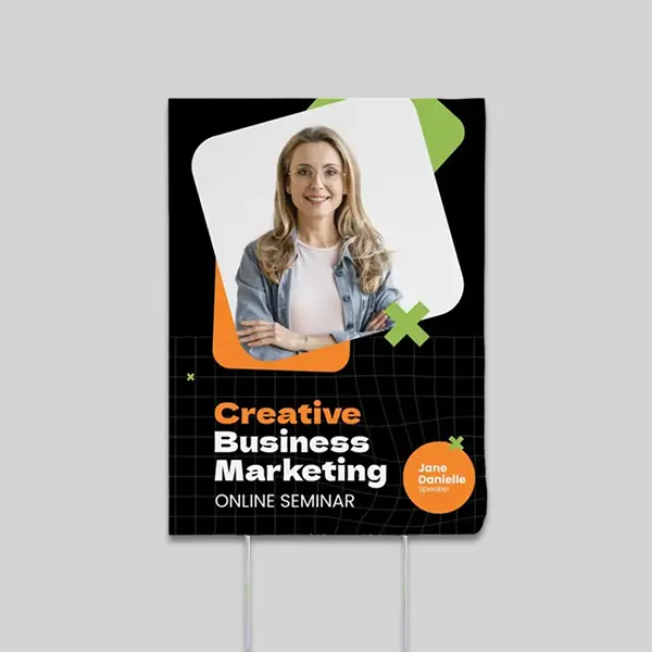Custom Business Yard Signs view 1