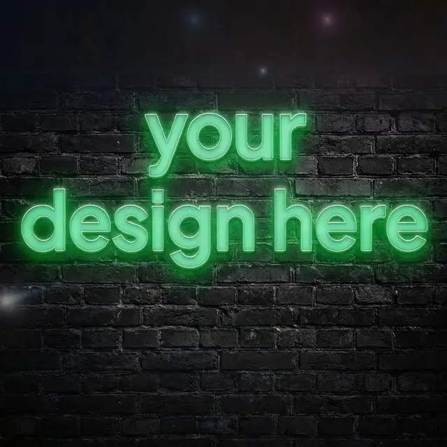 Painted Solid Acrylic Letters view 1