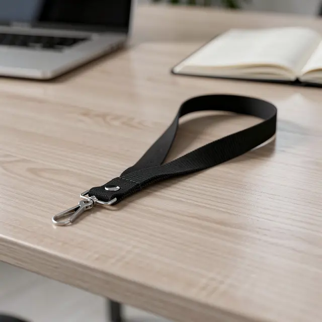 Blank Polyester Lanyard with Silver Hook – Pack of 50 view 8