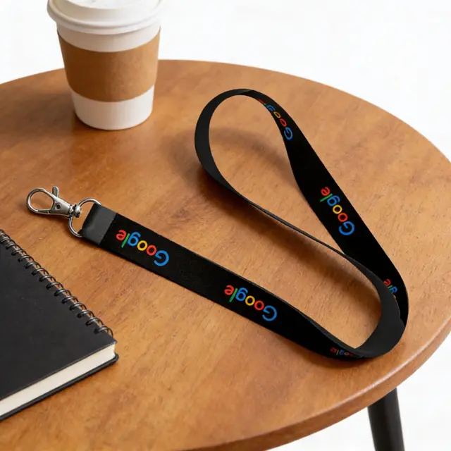 Custom Employee Identification Lanyards view 4