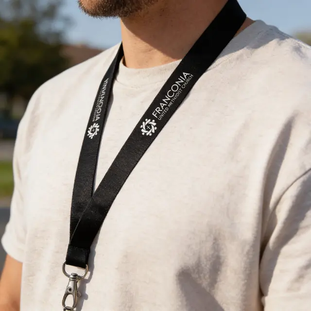 Custom Church Lanyards view 5