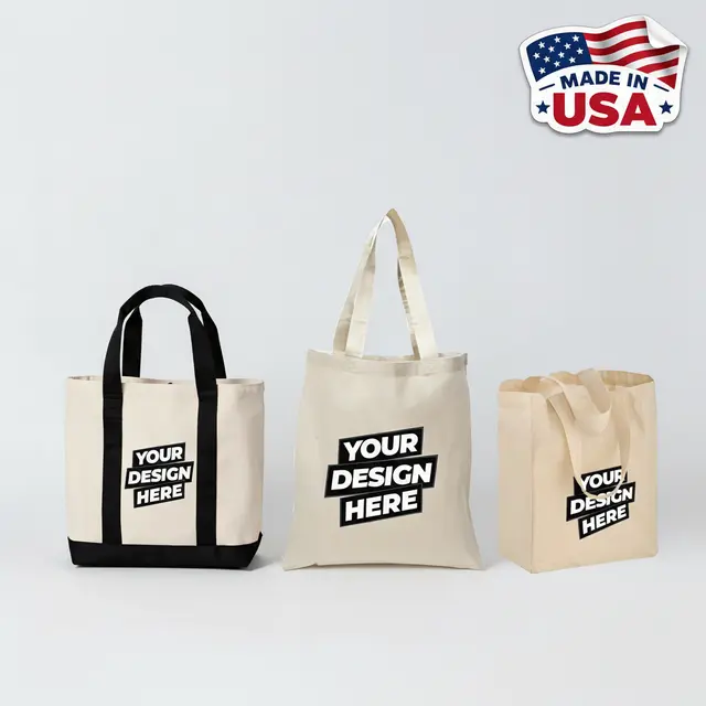 Made in USA Totebags view 3
