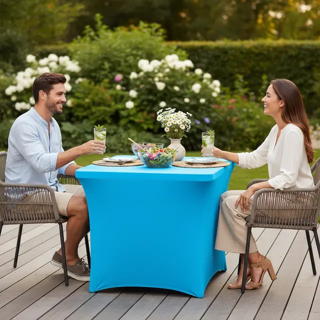 Blank Square Table Covers view 4