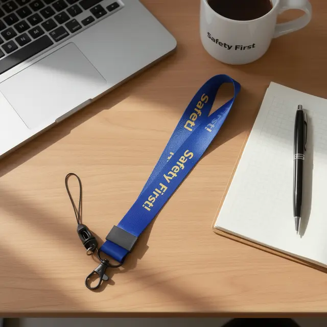 Custom Full Color Short Lanyards view 4