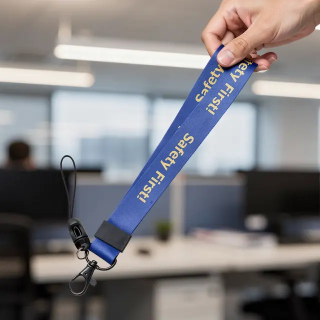 Custom Full Color Short Lanyards view 5