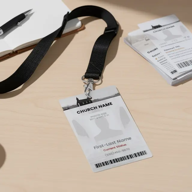 Custom PVC Name Badges view 9