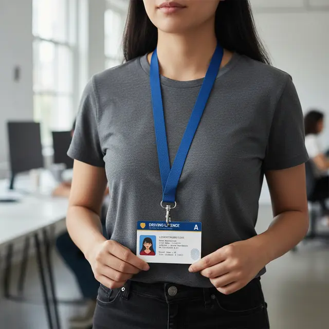 Custom Variable Data ID Name Badges view 5
