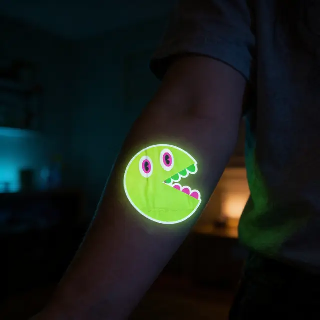 Glow in the Dark Temporary Tattoos view 3