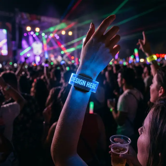 Custom LED Magnetic Bracelets view 2