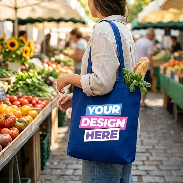 Custom Shopper Tote Bags view 12