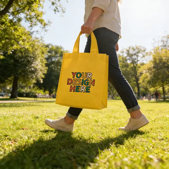 Custom Economy Tote Bags view 5