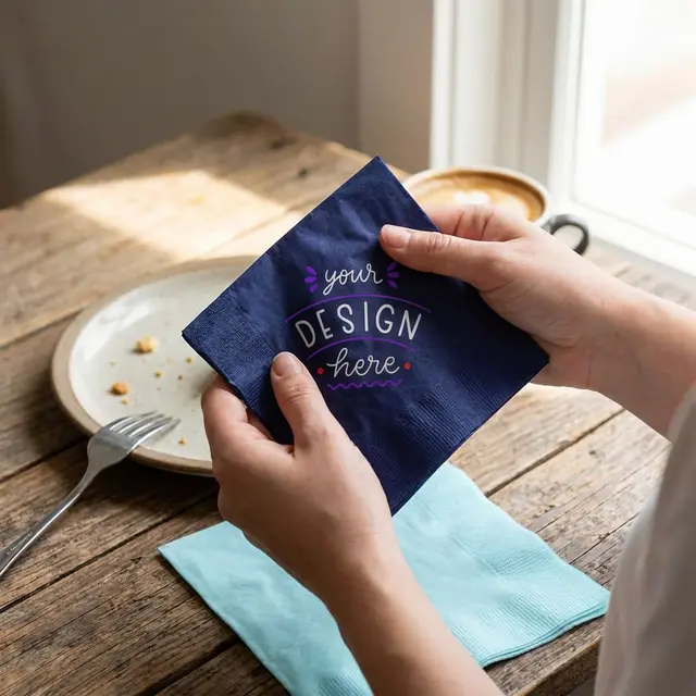 2ply Economy Beverage Napkins view 2