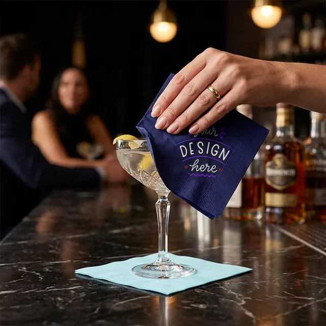 2ply Economy Beverage Napkins view 4