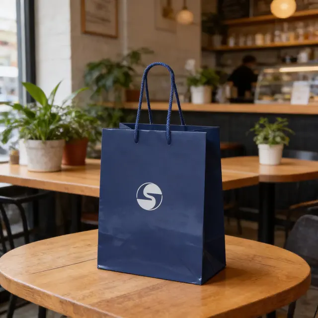 Recyclable Laminated Tote Bags view 3