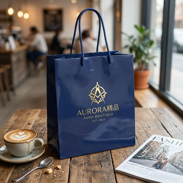 Recyclable Laminated Tote Bags view 4