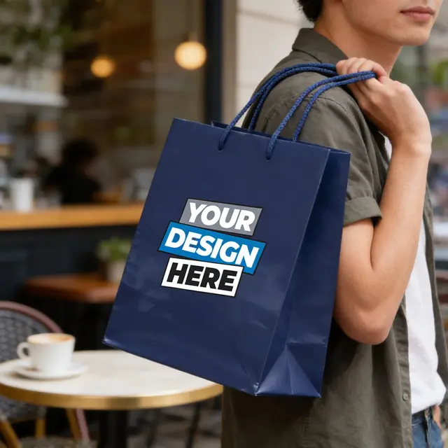Recyclable Laminated Tote Bags view 5