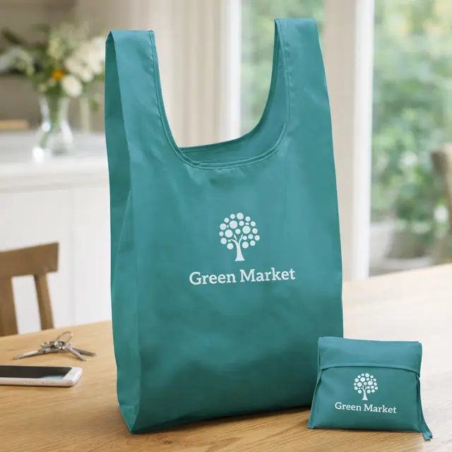 Large Foldable Tote Bags view 4
