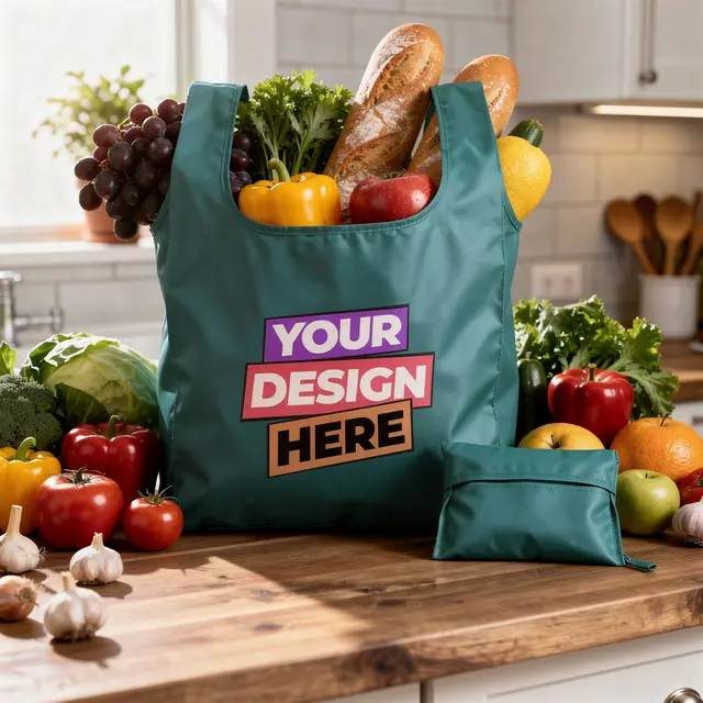 Large Foldable Tote Bags view 5