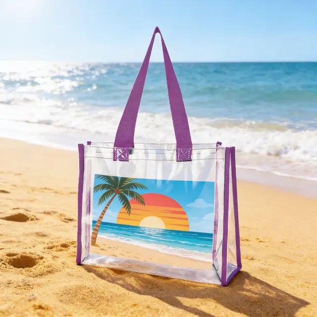 Clear Tote Bags view 10