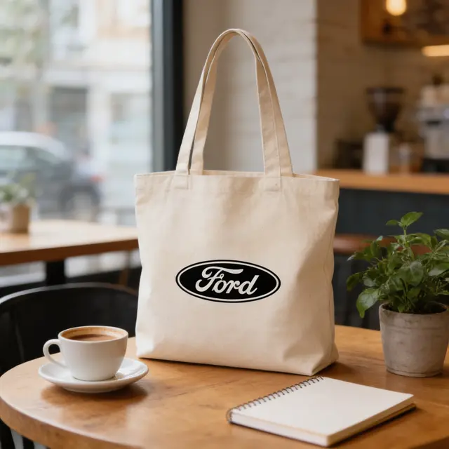 Heavy Canvas Tote Bags (Natural) view 10