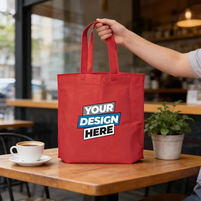 Economy Gusset Tote Bags view 4
