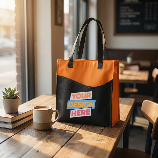 Rivers Pocket Tote Bags view 3
