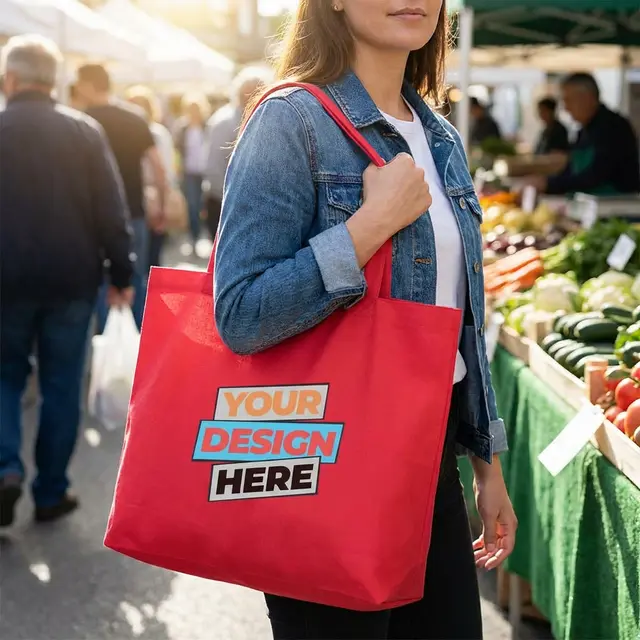 Medium Gusset Tote Bags view 3