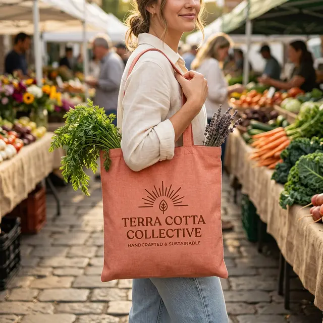 Cotton Tote Bags view 3