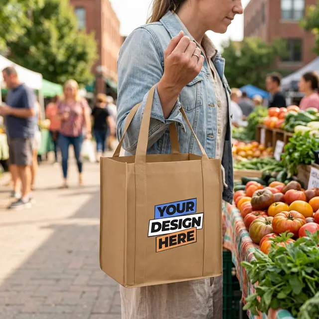 Heavy Duty Grocery Tote Bags view 4