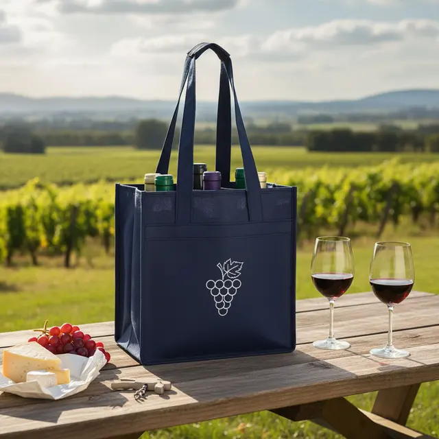 6-Bottle Wine Tote Bag view 3