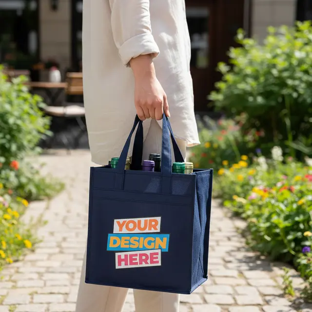 6-Bottle Wine Tote Bag view 4