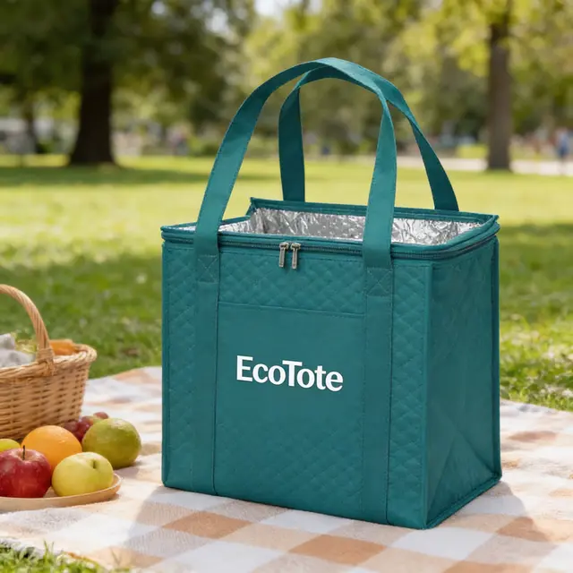 Dimple Insulated Cooler Tote Bags view 5