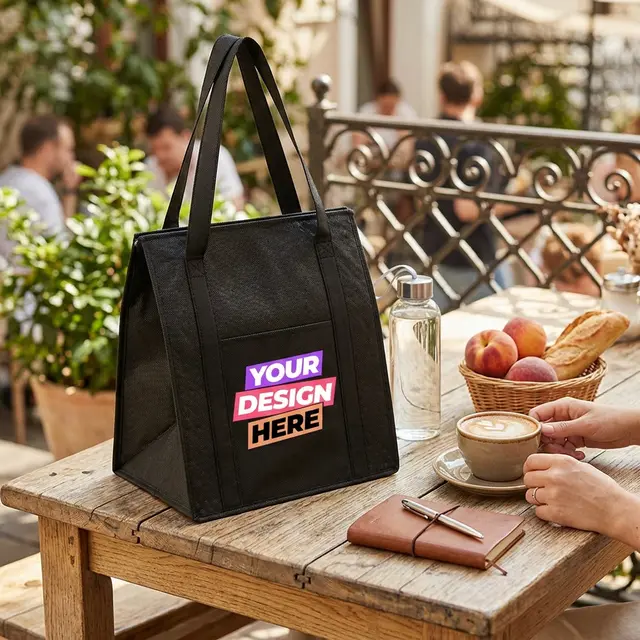 Insulated Grocery Tote Bags view 6
