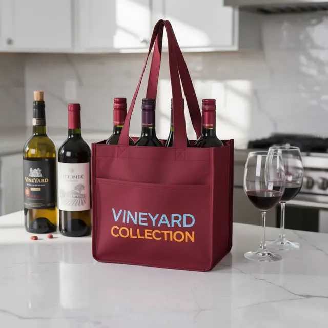 6-Bottle Wine Tote Bag view 5