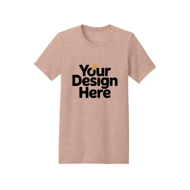 Bella + Canvas Unisex Heather CVC T-Shirt view 3
