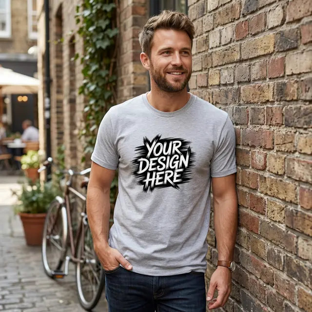 Bella + Canvas Unisex Triblend T-Shirt view 2