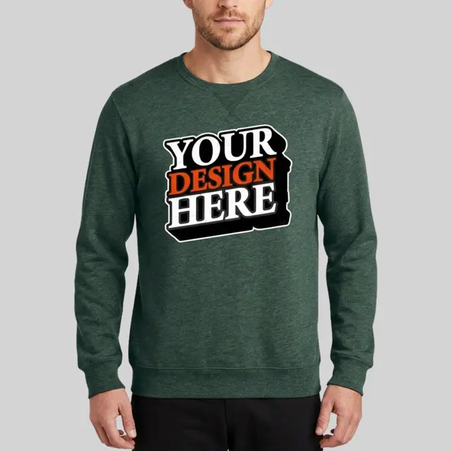 Bella + Canvas Unisex Sponge Fleece Crewneck Sweatshirt view 1