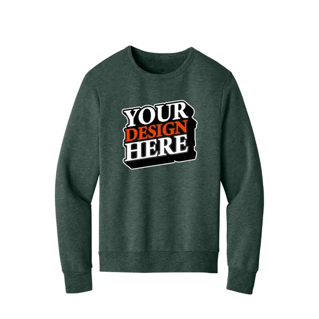 Bella + Canvas Unisex Sponge Fleece Crewneck Sweatshirt view 3