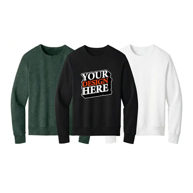 Bella + Canvas Unisex Sponge Fleece Crewneck Sweatshirt view 5