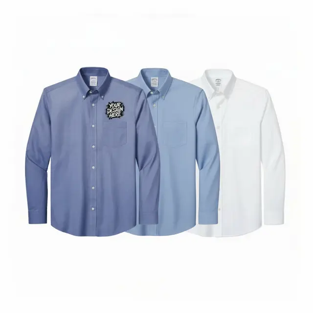 Brooks Brothers Wrinkle-Free Stretch Pinpoint Shirt view 5