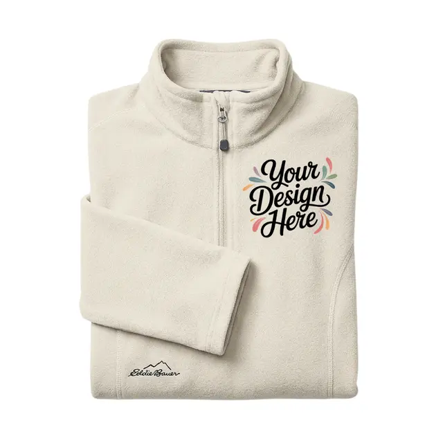 Eddie Bauer Women's 1/2-Zip Microfleece Jacket view 4
