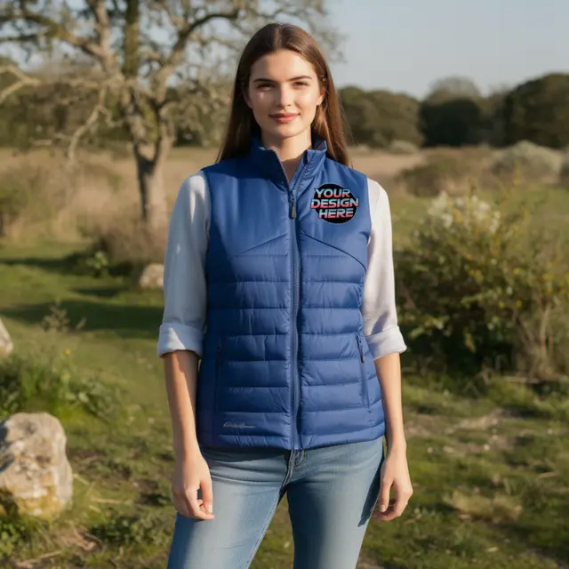 Eddie Bauer Women's Quilted Vest view 2