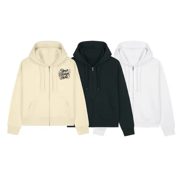 Stanley/Stella Women's Stella Ida Full-Zip Hooded Sweatshirt view 5