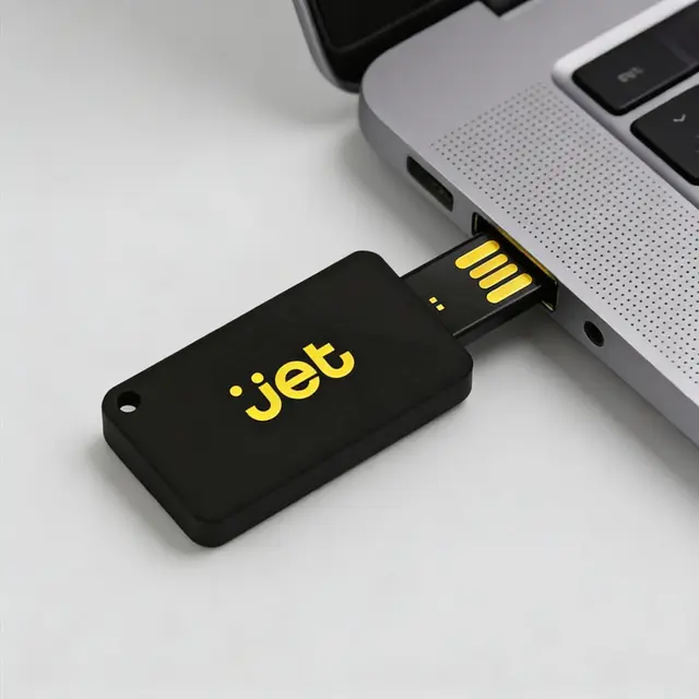 Custom Flat USB view 2