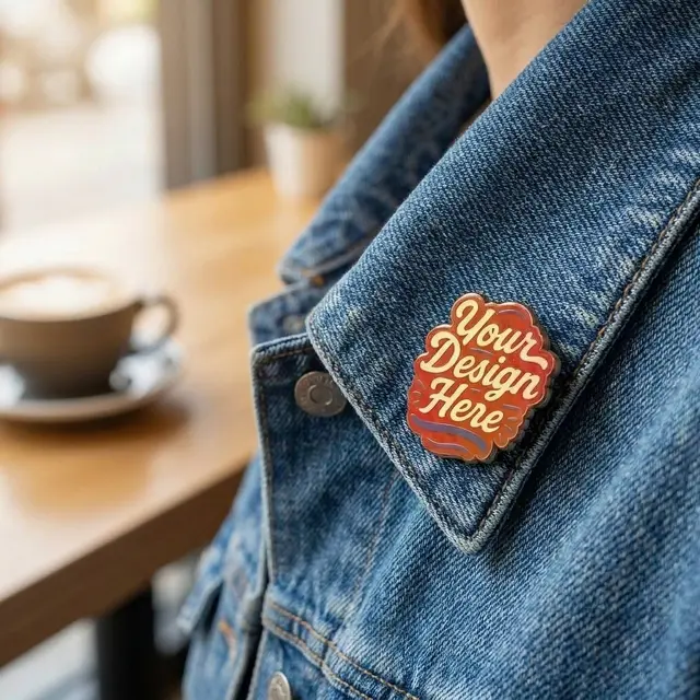 Hard Enamel Pins With Backing Card view 4