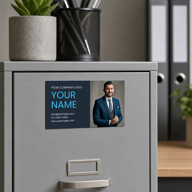 Business Card Magnet view 2